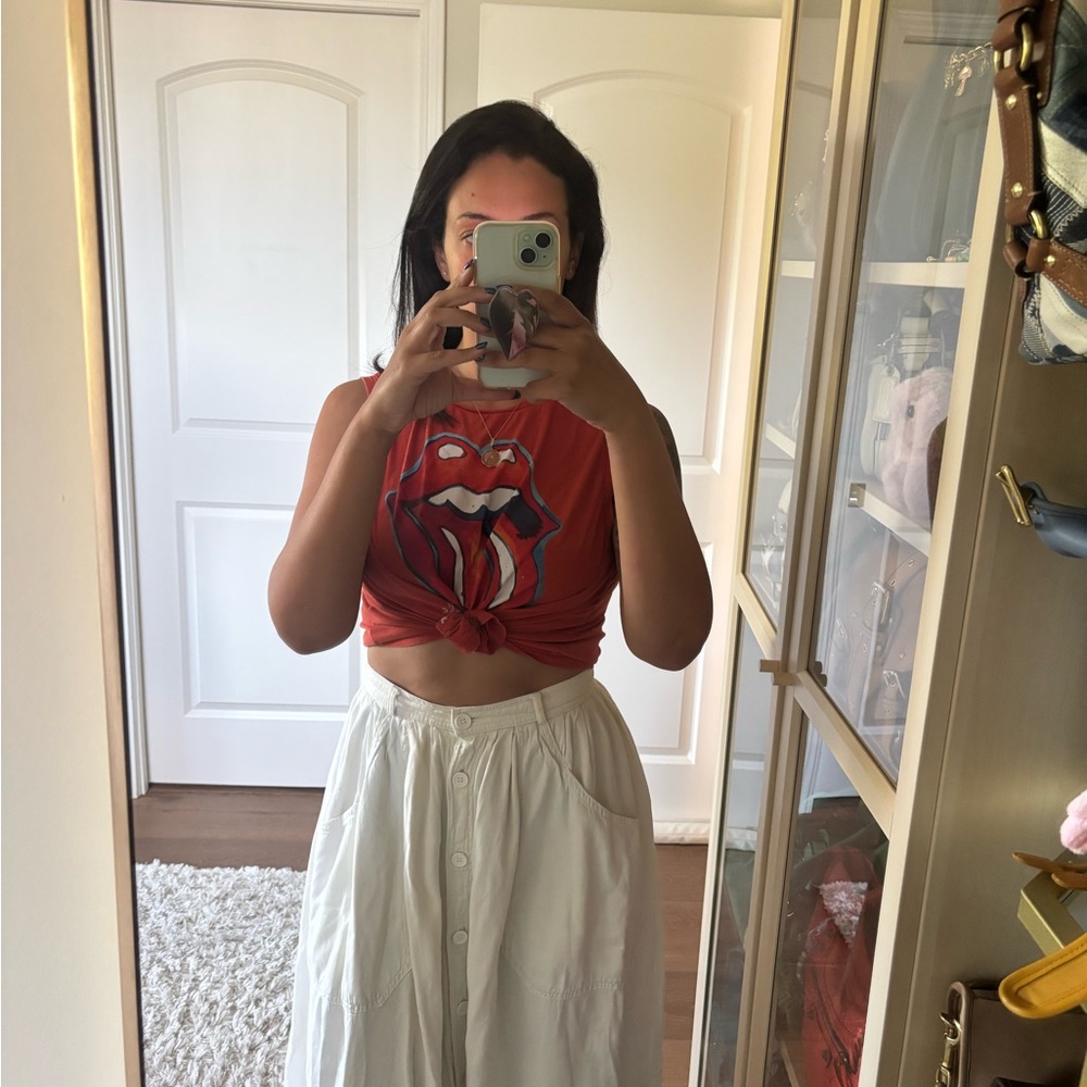Rolling Stones Red Graphic Tank Top (Carnaby St., London exclusive)